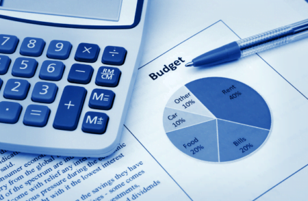 Budgeting plan helps you track and save for financial freedom.